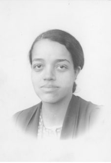 Dorothy Vaughan in her twenties.