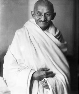 gandh-in-white-robe