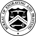 Seal of the Bureau of Engraving and Printing